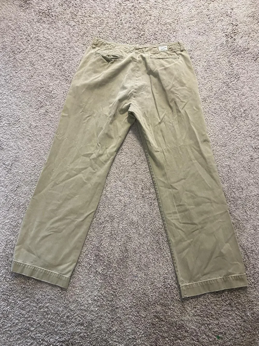American Eagle Outfitters Pants Mens 34x32 Beige Classic Khaki Chino Pockets